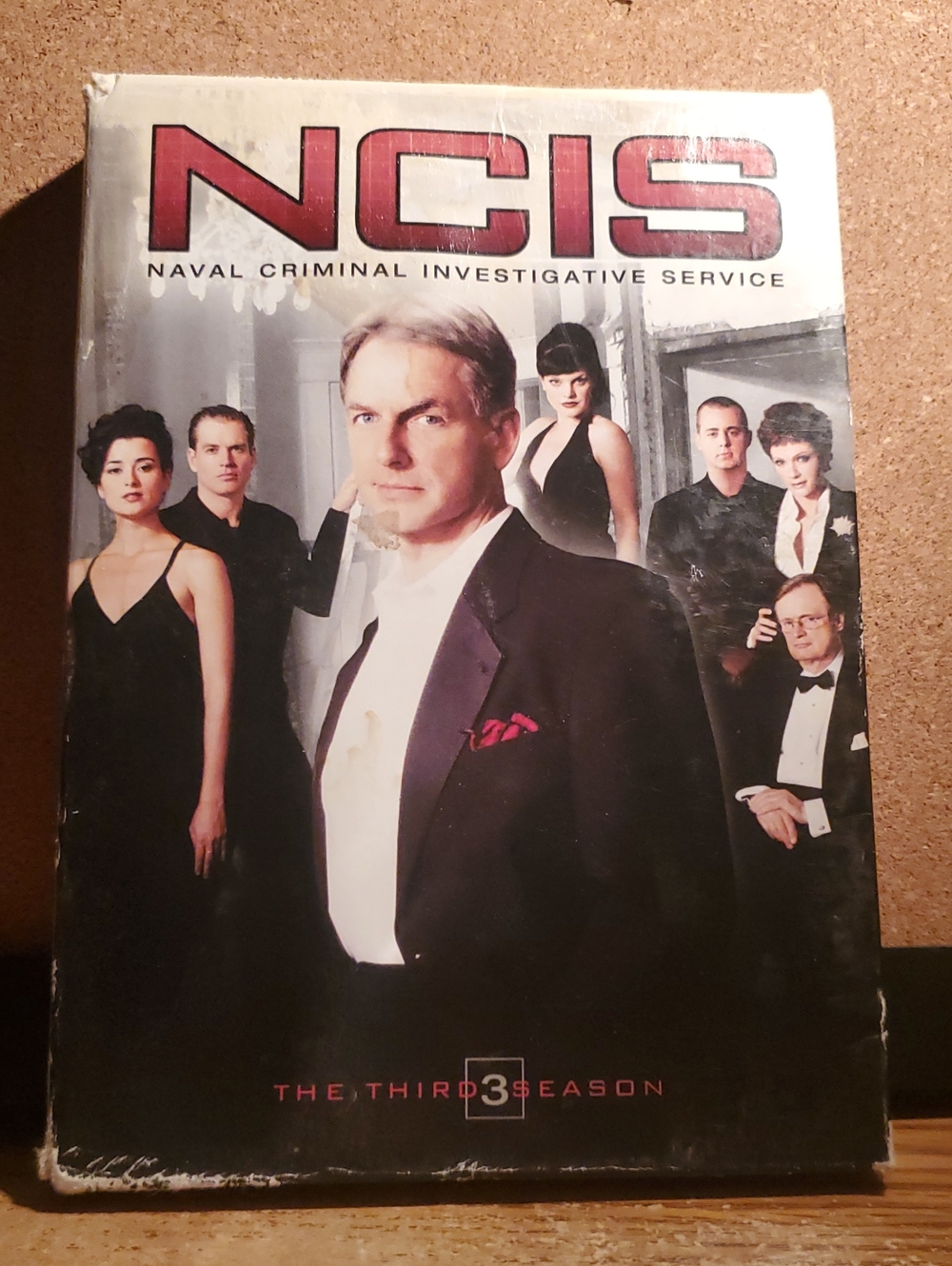 NCIS The Third Season Black Tuxedo-Style Blazer